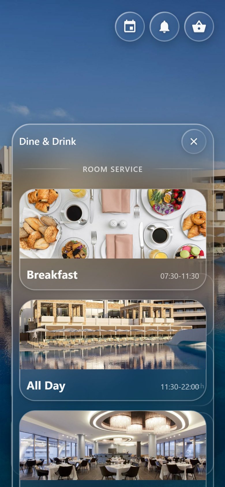 Leap Guest: Dine and Drink services